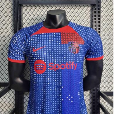 Camiseta FC b-arcelona Pre-Match Azul 23/24