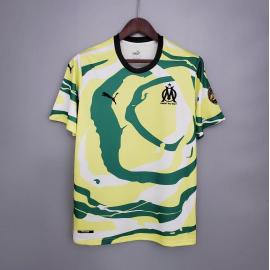 Camisetas Olympique Marseille "OM Africa" Edición especial 2021/2022  Blanco Amarillo Verde