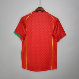 Camiseta Portugal Primera Equipación 2004