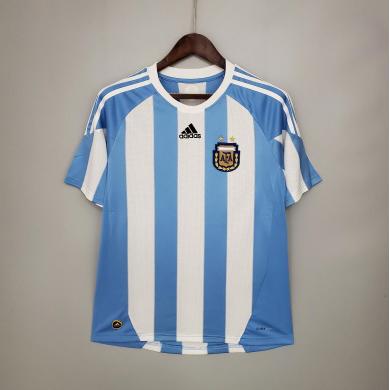 Camiseta Retro 2010 Argentina Primera Equipación