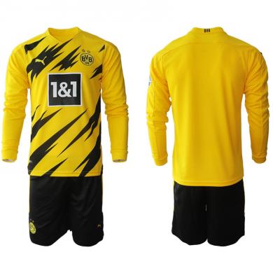 Camiseta Borussia Dortmund 1ª Equipación 2020/2021 Manga Larga