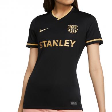 Camiseta Segunda Fc b-arcelona Mujer 2020 2021 Stadium