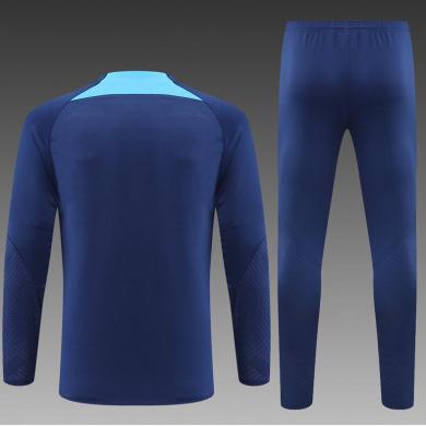 Sudadera Entrenamiento FC b-arcelona 22/23 Niño Azul