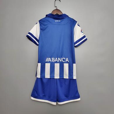 Camiseta Macron Deportivo A Coruña 2020 2021 Niño