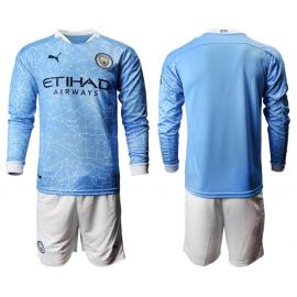 Camiseta Manchester City 1ª Equipación 2020/2021 ML