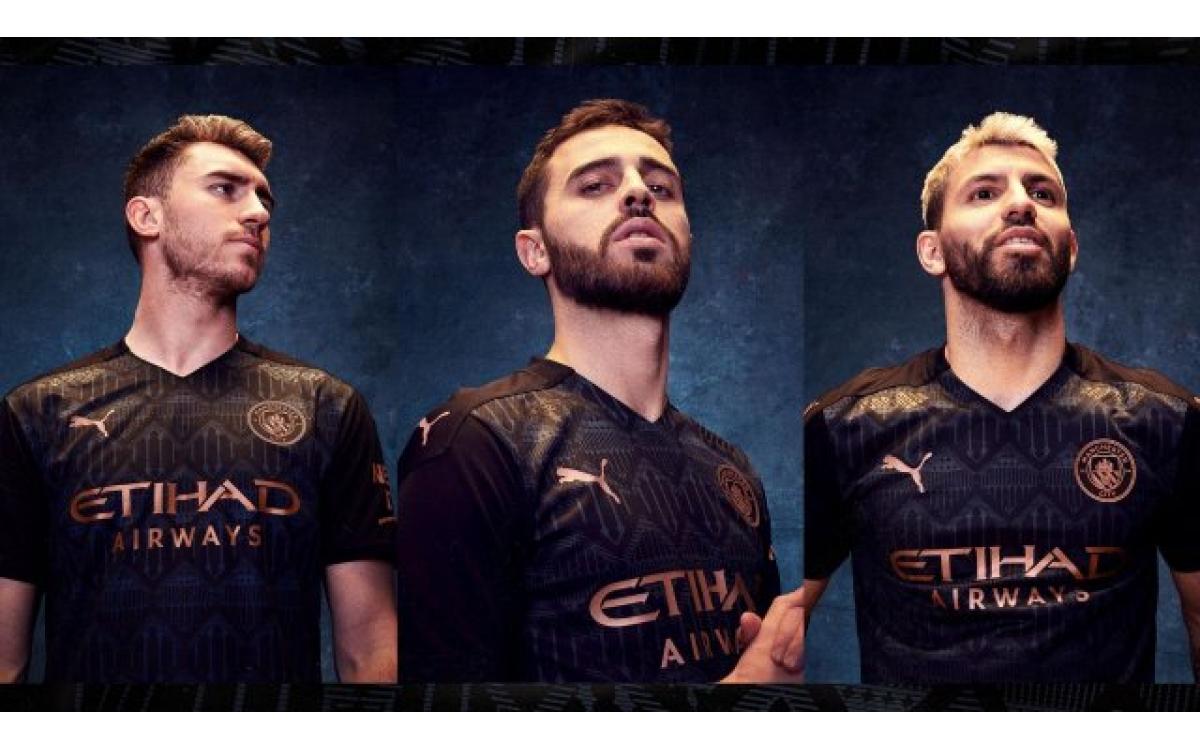 El Manchester City muestra su llamativa camiseta visitante 2020-2021