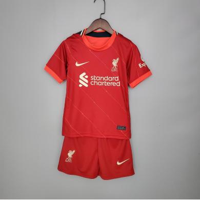 Camiseta Liverpool 1ª Equipación 2021/2022 Niño