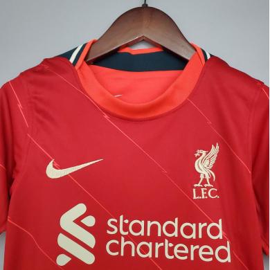 Camiseta Liverpool 1ª Equipación 2021/2022 Niño