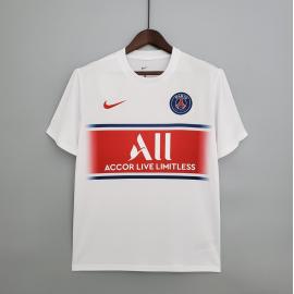 Camiseta Paris Saint-Germain FC Training 2021-2022 Roja y Blanca