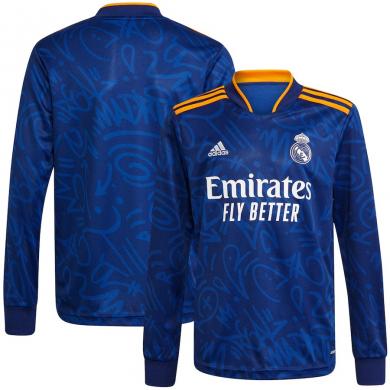 Camiseta Real Madrid Segunda Equipación 2021-2022 ML