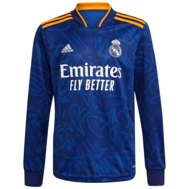 Camiseta Real Madrid Segunda Equipación 2021-2022 ML