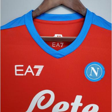 Camiseta Scc Napoli Segunda Equipación 2021/2022