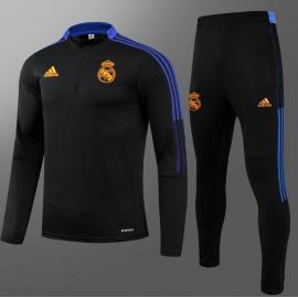 Chaquetas Entrenamiento FC Real Madrid 2021 Negro