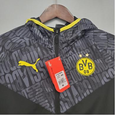 Rompevientos Borussia Dortmund Negra 2021/2022