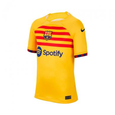 Camiseta FC b-arcelona Cuarta Equipación 2022-2023 Niño