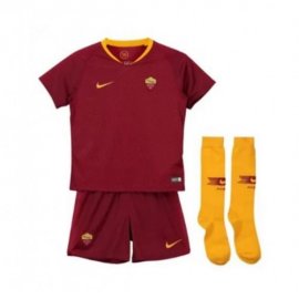 Camiseta 1a Equipación 2018-2019 AS Roma Niños Kit