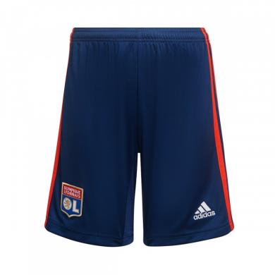 PANTALÓN CORTO OLYMPIQUE DE LYON SEGUNDA EQUIPACIÓN 2022-2023 NIÑO