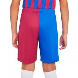 PANTALÓN CORTO FC b-arcelona PRIMERA EQUIPACIÓN STADIUM 2021-2022 NIÑO