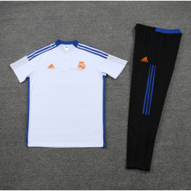 POLO REAL MADRID BLANCO KIT