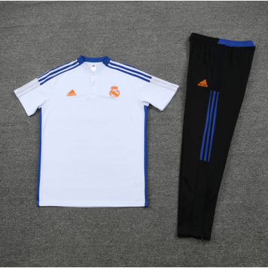 POLO REAL MADRID BLANCO KIT