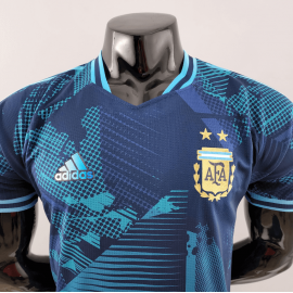 camiseta Argentina 2022 Edición Conmemorativa Azul