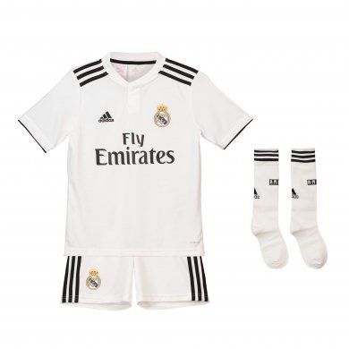 1ª equipación del Real Madrid 2018-19 para niños