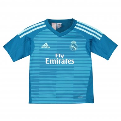 Conjunto mini 2ª equipación de portero del Real Madrid 2018-19 NIÑO