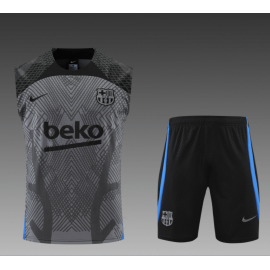 Camiseta De Fútbol Sin Mangas b-arcelona 22/23 + Pantalones