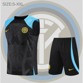 Camiseta De Fútbol Sin Mangas Inter Milan Pre-match 22/23 + Pantalones