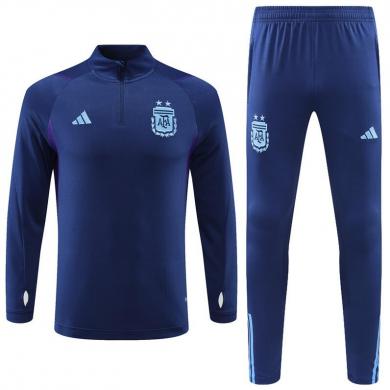 Sudadera Entrenamiento FC Argentina Azul Real 22/23 Niño