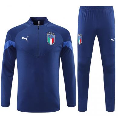 Sudadera Entrenamiento FC Italia Azul Precioso 22/23