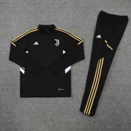 Sudadera Entrenamiento FC Juve Negro 22/23