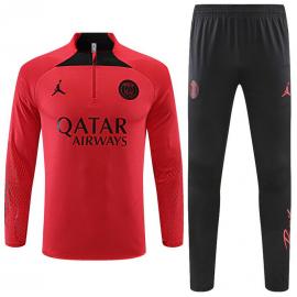 Sudadera Entrenamiento FC París Rojo 22/23