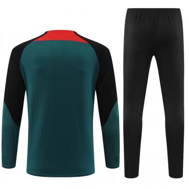 Sudadera Entrenamiento FC París Verde Oscuro 22/23