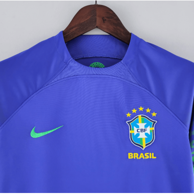 Camiseta Brasil Segunda Equipación 22/23 Mujer