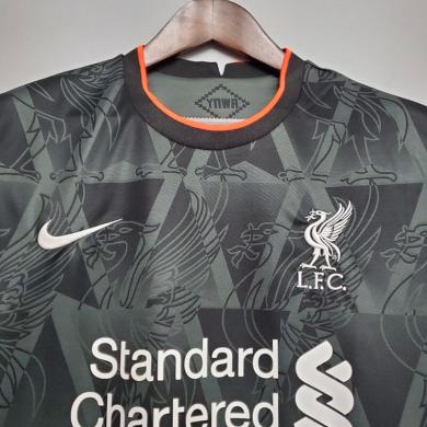 Camiseta Liverpool 2020/2021 Negra