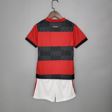 Camiseta Flamengo Primera Equipación 2021/2022 Niño