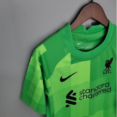 Camiseta Liverpool Fc Stadium Portero 2021-2022 Niño