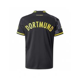 Camiseta Borussia Dortmund Segunda Equipación 2022/2023 Niño