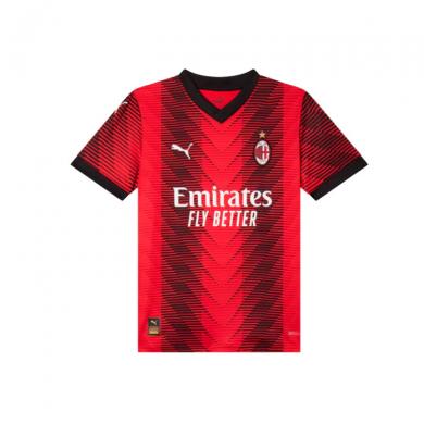 Camiseta Fc AC Milan Primera Equipación 23/24 Niño