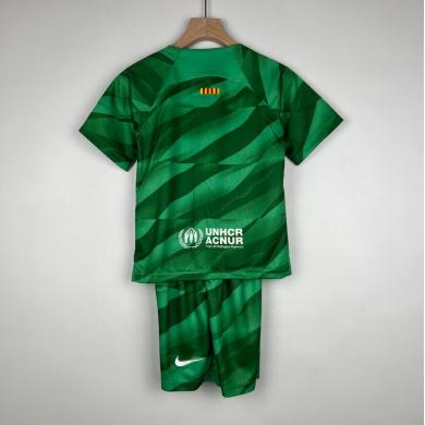 Camiseta Portero b-arcelona Verde 23/24 Niño