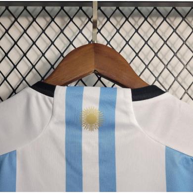 Camiseta Argentina Primera Equipación 2022 3 estrellas Mujer