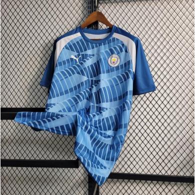 Camiseta Manchester City Pre-Match Azul 23/24