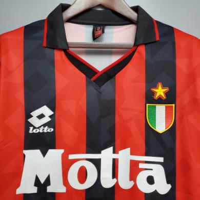 Camiseta Retro AC Mlian 1ª Equipación 93/94