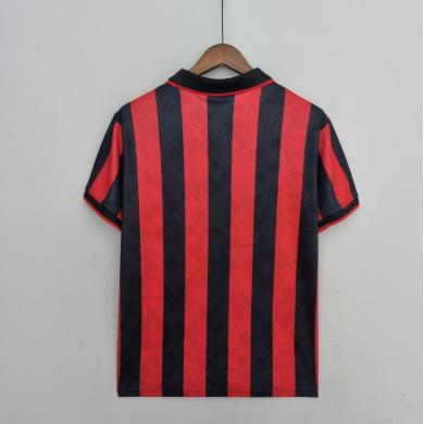 Camiseta Retro AC Mlian Primera Equipación 95/96