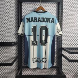 Camiseta Retro 10 Argentina Maradona Retirement Commemorative Edition