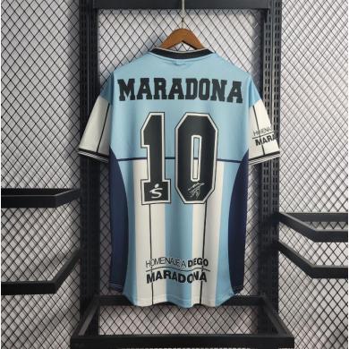 Camiseta Retro 10 Argentina Maradona Retirement Commemorative Edition