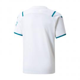 Camiseta Manchester City Segunda Equipacion 2021/2022 Niño