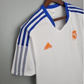 CAMISETA DE ENTRENAMIENTO EUROPEO DEL REAL MADRID - BLANCA