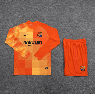 Camiseta Portero Fc b-arcelona 2021-2022 Manga Larga